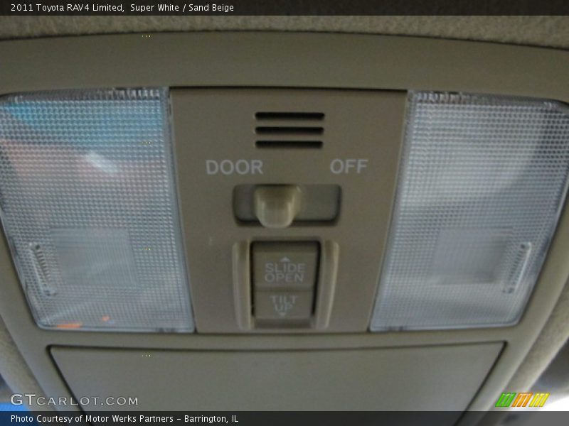 Super White / Sand Beige 2011 Toyota RAV4 Limited