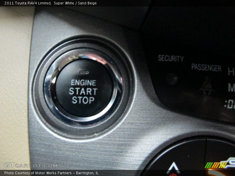 Super White / Sand Beige 2011 Toyota RAV4 Limited