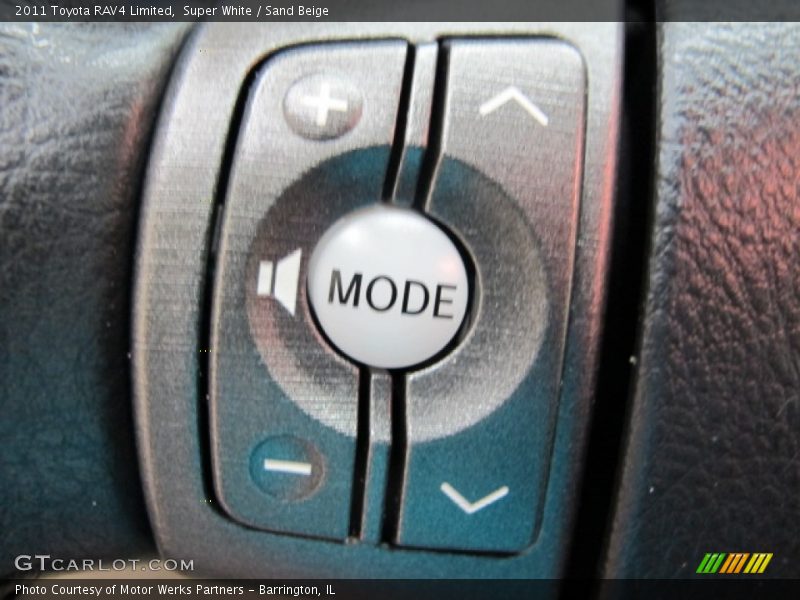 Super White / Sand Beige 2011 Toyota RAV4 Limited