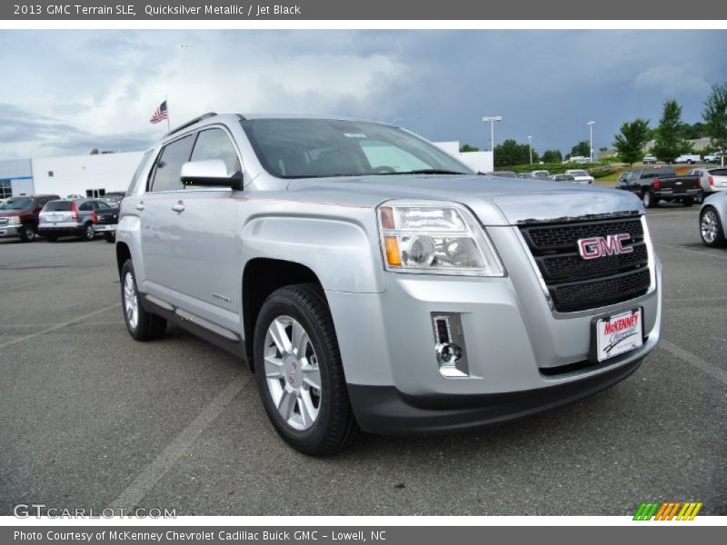 Quicksilver Metallic / Jet Black 2013 GMC Terrain SLE