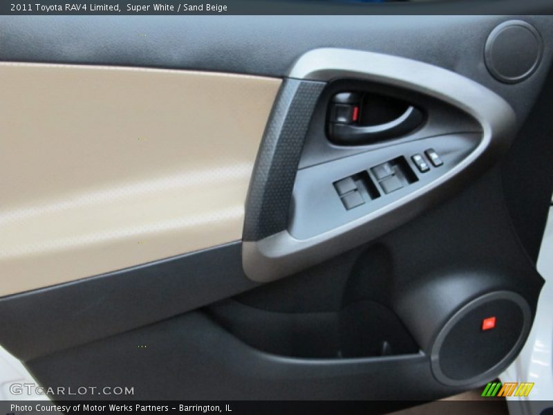 Super White / Sand Beige 2011 Toyota RAV4 Limited