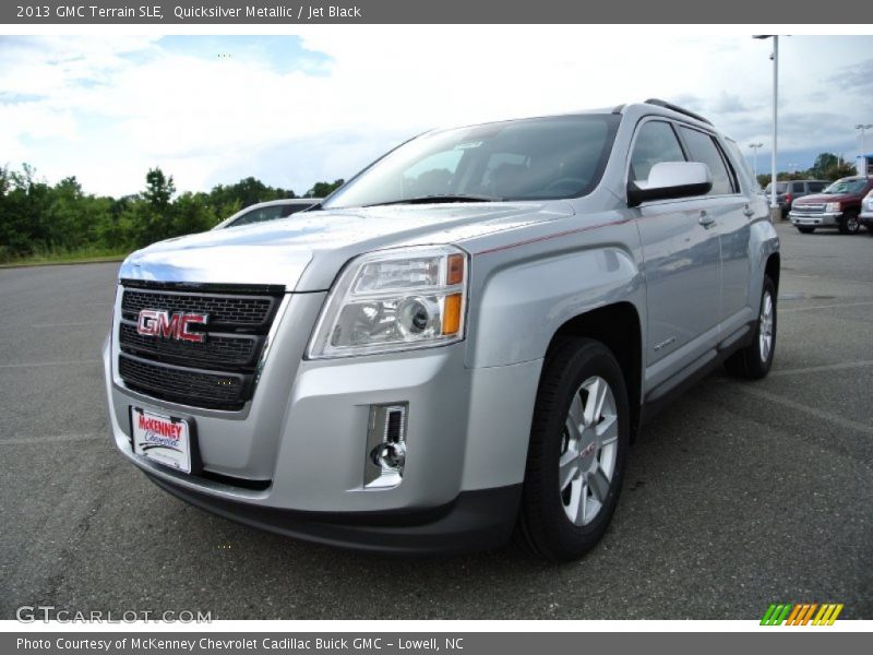 Quicksilver Metallic / Jet Black 2013 GMC Terrain SLE