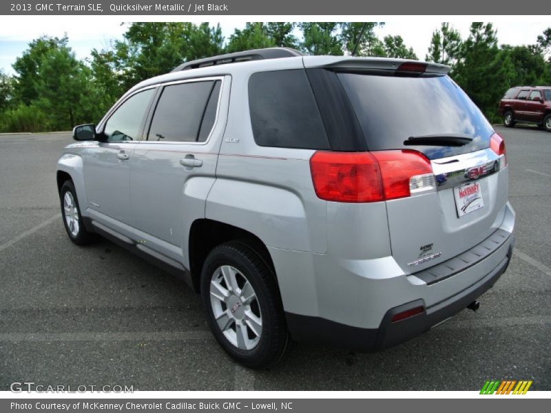 Quicksilver Metallic / Jet Black 2013 GMC Terrain SLE