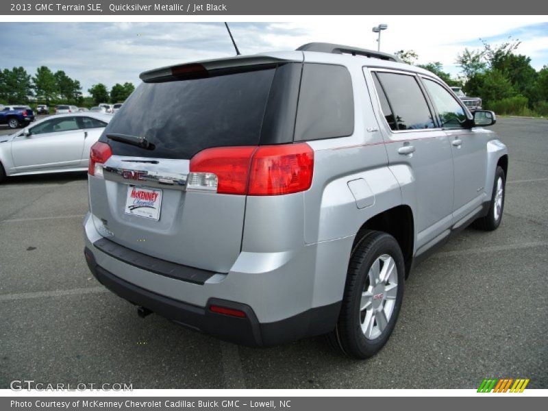 Quicksilver Metallic / Jet Black 2013 GMC Terrain SLE