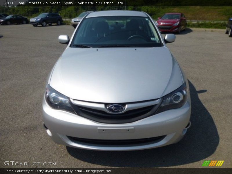 Spark Silver Metallic / Carbon Black 2011 Subaru Impreza 2.5i Sedan