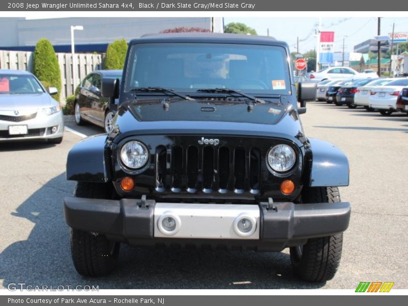Black / Dark Slate Gray/Med Slate Gray 2008 Jeep Wrangler Unlimited Sahara 4x4