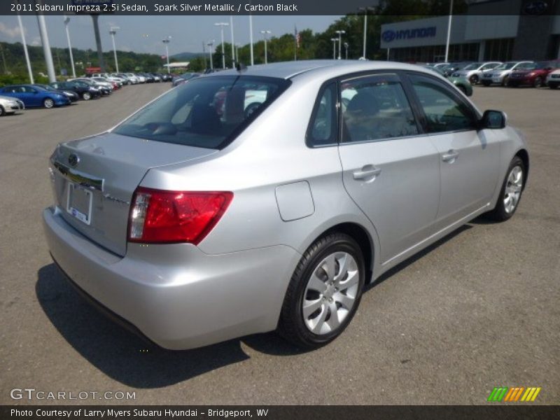 Spark Silver Metallic / Carbon Black 2011 Subaru Impreza 2.5i Sedan