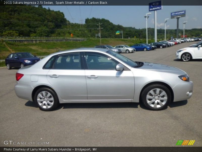 Spark Silver Metallic / Carbon Black 2011 Subaru Impreza 2.5i Sedan