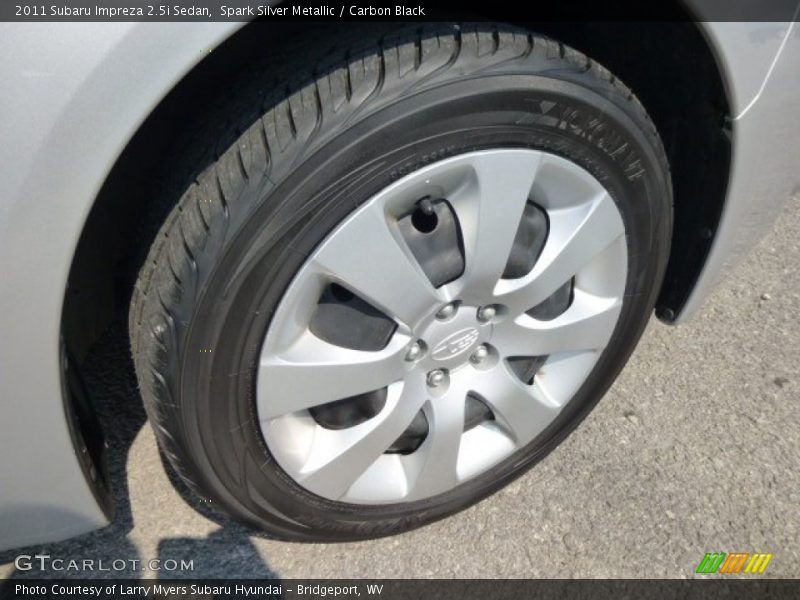 Spark Silver Metallic / Carbon Black 2011 Subaru Impreza 2.5i Sedan