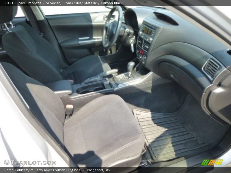 Spark Silver Metallic / Carbon Black 2011 Subaru Impreza 2.5i Sedan