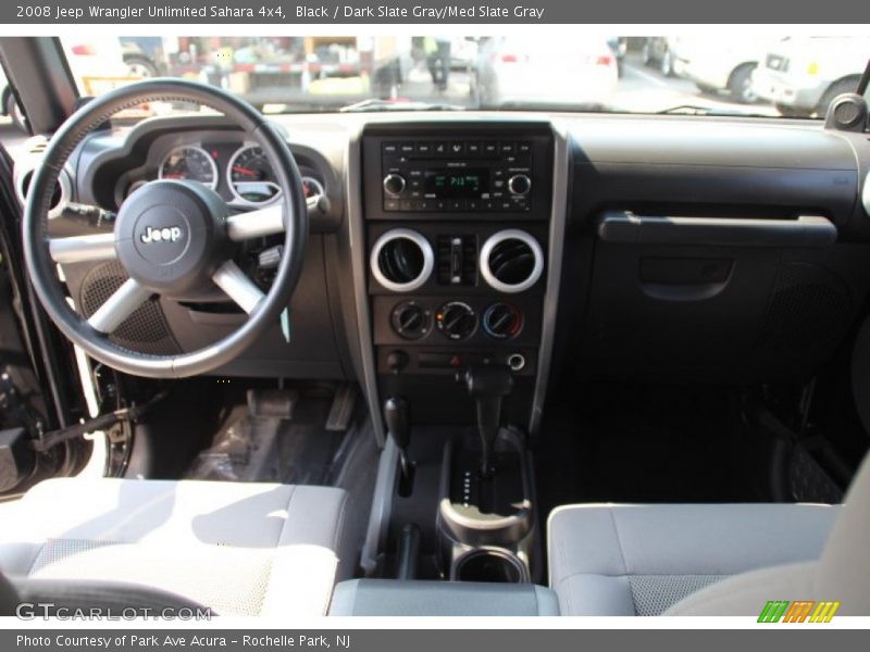 Black / Dark Slate Gray/Med Slate Gray 2008 Jeep Wrangler Unlimited Sahara 4x4
