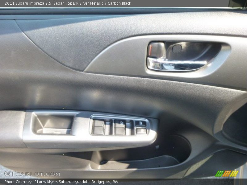 Spark Silver Metallic / Carbon Black 2011 Subaru Impreza 2.5i Sedan