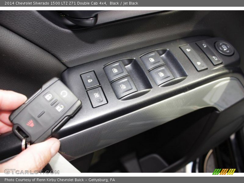 Black / Jet Black 2014 Chevrolet Silverado 1500 LTZ Z71 Double Cab 4x4