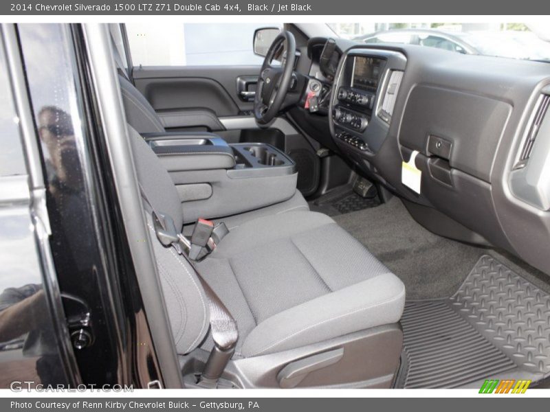  2014 Silverado 1500 LTZ Z71 Double Cab 4x4 Jet Black Interior