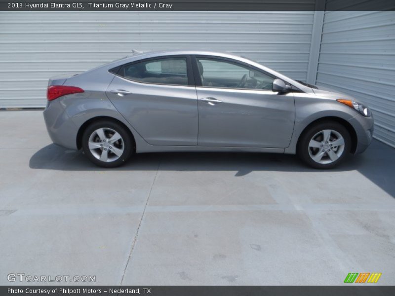 Titanium Gray Metallic / Gray 2013 Hyundai Elantra GLS