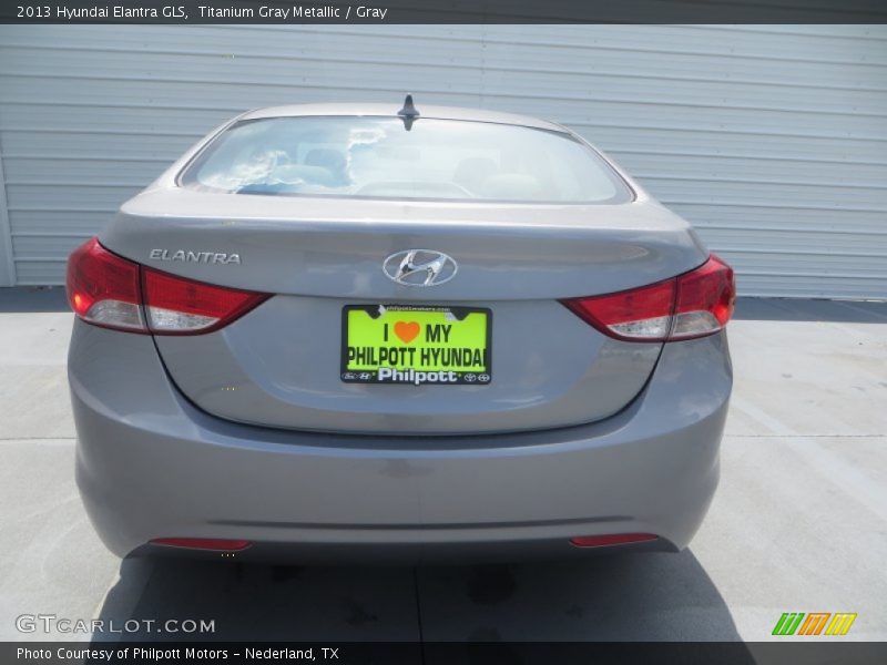 Titanium Gray Metallic / Gray 2013 Hyundai Elantra GLS