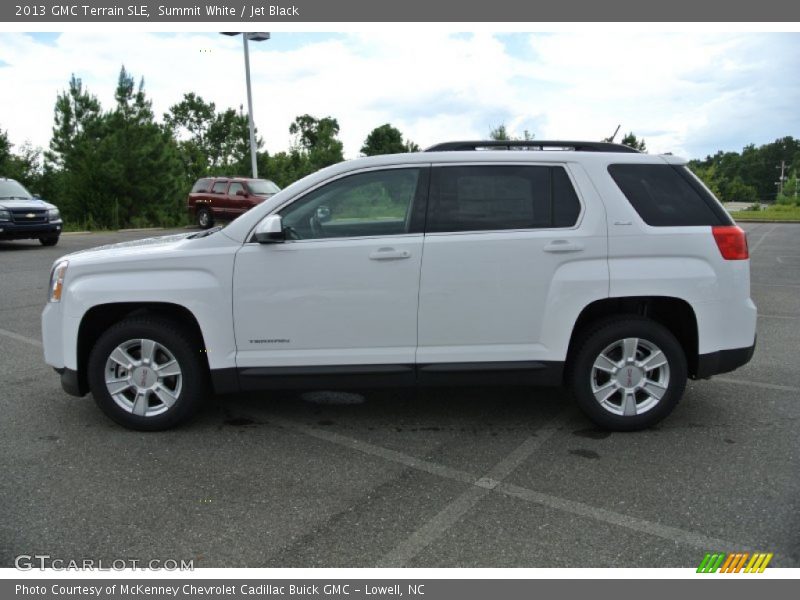 Summit White / Jet Black 2013 GMC Terrain SLE