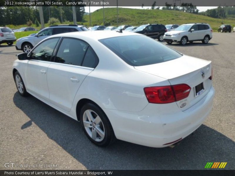 Candy White / Titan Black 2012 Volkswagen Jetta TDI Sedan