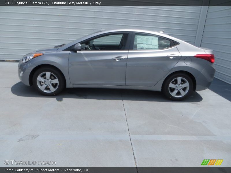 Titanium Gray Metallic / Gray 2013 Hyundai Elantra GLS