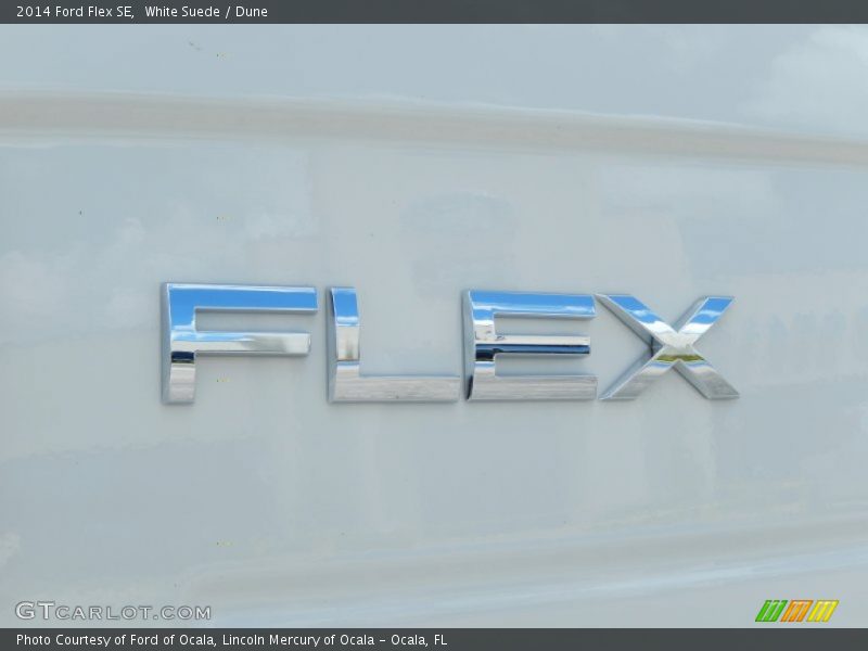 White Suede / Dune 2014 Ford Flex SE