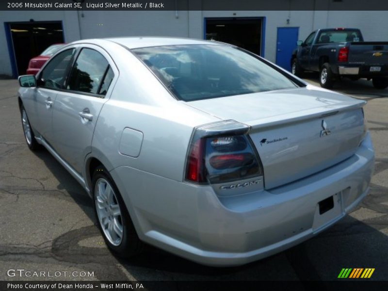 Liquid Silver Metallic / Black 2006 Mitsubishi Galant SE