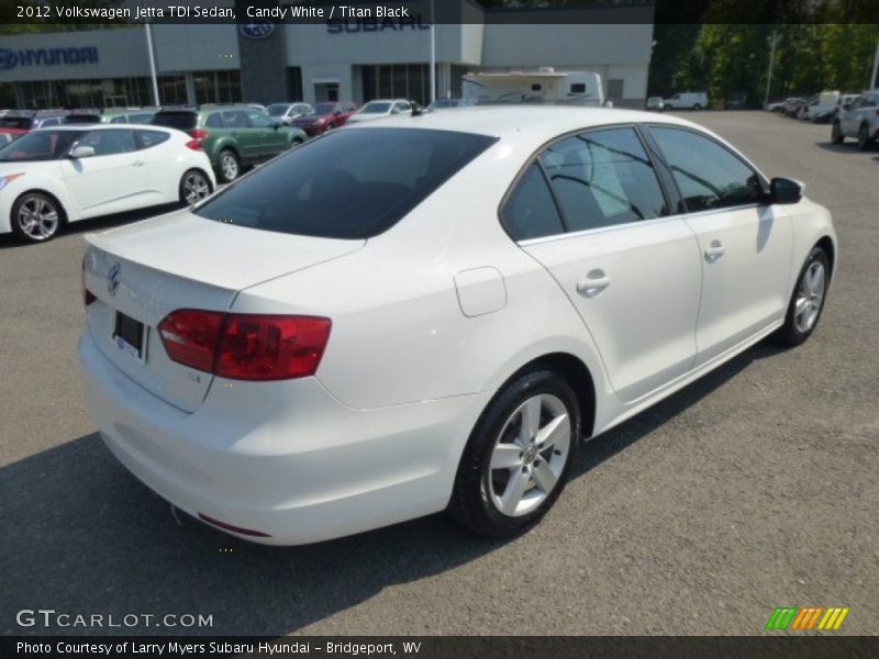 Candy White / Titan Black 2012 Volkswagen Jetta TDI Sedan