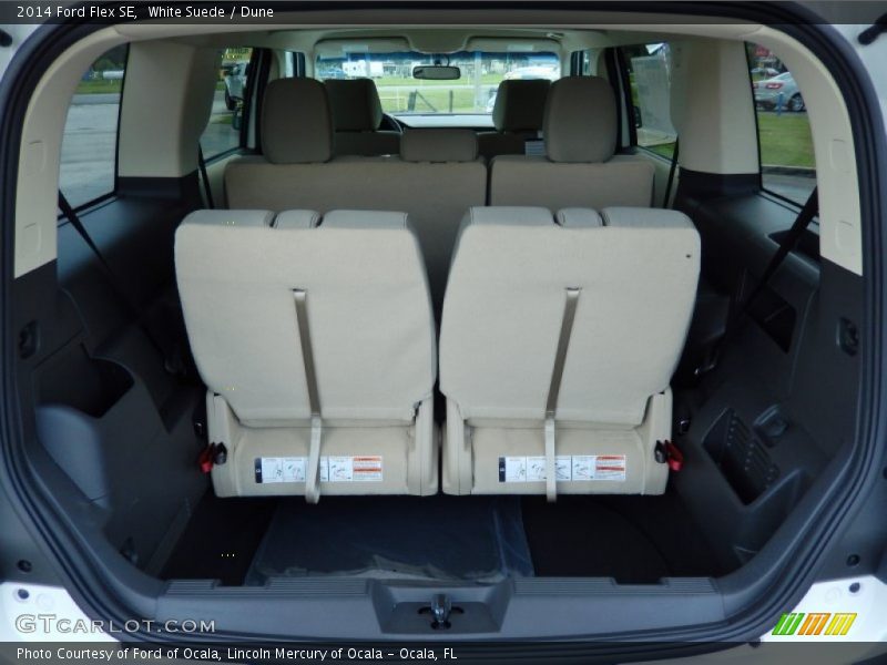 White Suede / Dune 2014 Ford Flex SE