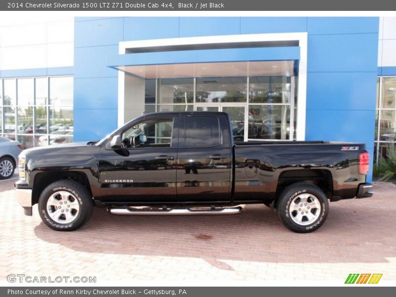 Black / Jet Black 2014 Chevrolet Silverado 1500 LTZ Z71 Double Cab 4x4