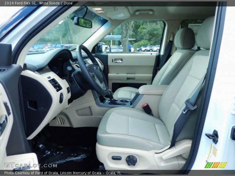 Front Seat of 2014 Flex SE