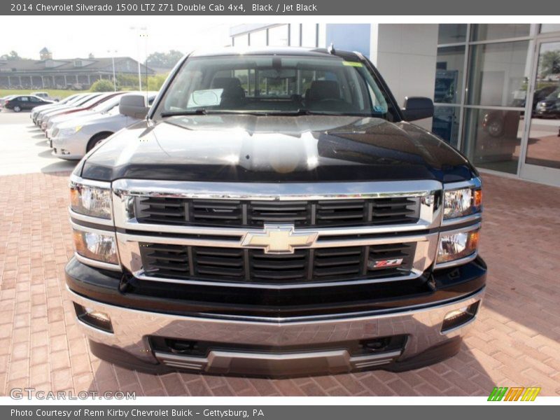 Black / Jet Black 2014 Chevrolet Silverado 1500 LTZ Z71 Double Cab 4x4