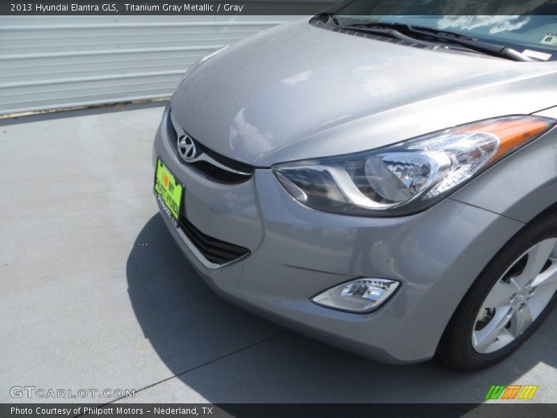 Titanium Gray Metallic / Gray 2013 Hyundai Elantra GLS