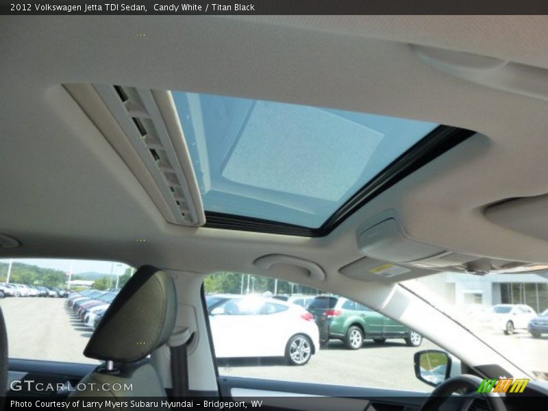 Candy White / Titan Black 2012 Volkswagen Jetta TDI Sedan
