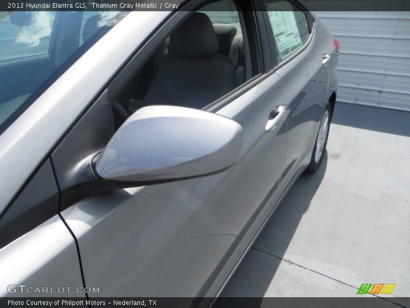 Titanium Gray Metallic / Gray 2013 Hyundai Elantra GLS