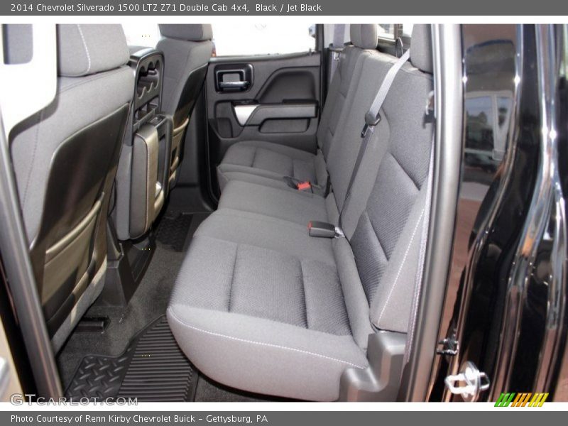 Rear Seat of 2014 Silverado 1500 LTZ Z71 Double Cab 4x4