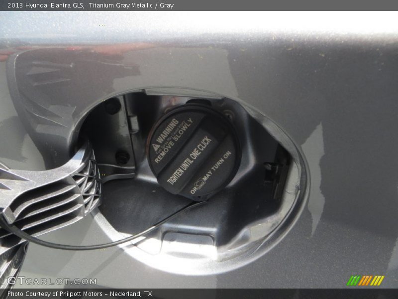 Titanium Gray Metallic / Gray 2013 Hyundai Elantra GLS