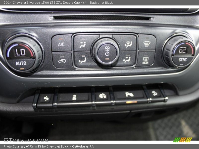 Controls of 2014 Silverado 1500 LTZ Z71 Double Cab 4x4
