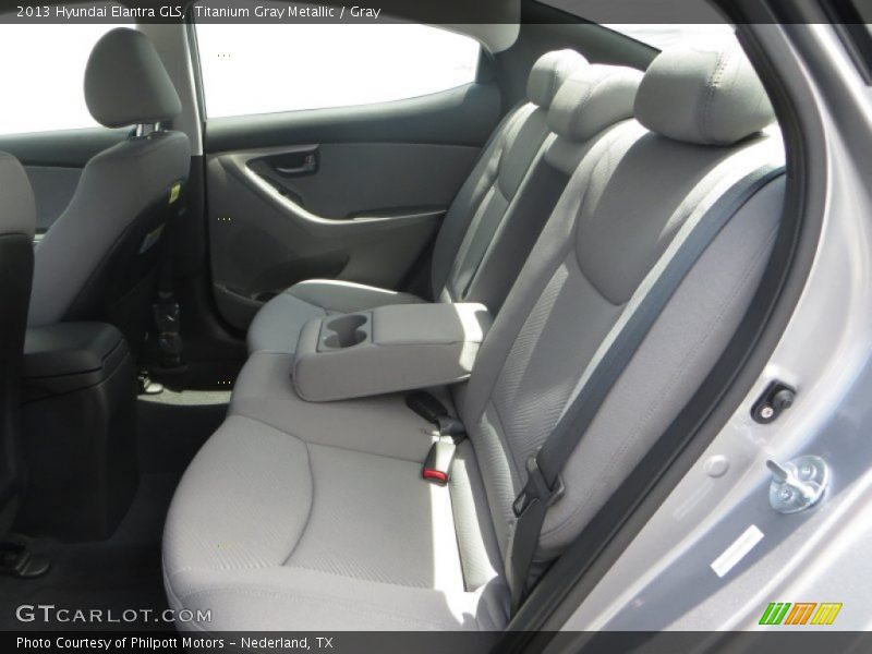 Titanium Gray Metallic / Gray 2013 Hyundai Elantra GLS