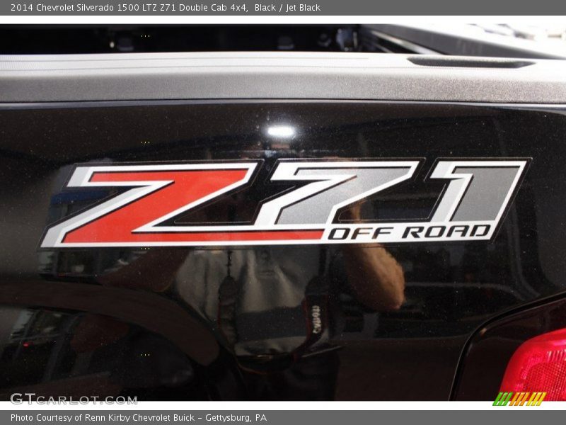 Black / Jet Black 2014 Chevrolet Silverado 1500 LTZ Z71 Double Cab 4x4