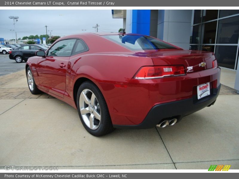 Crystal Red Tintcoat / Gray 2014 Chevrolet Camaro LT Coupe