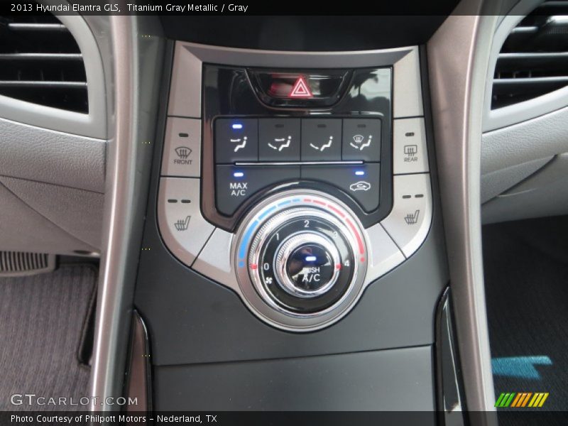 Titanium Gray Metallic / Gray 2013 Hyundai Elantra GLS