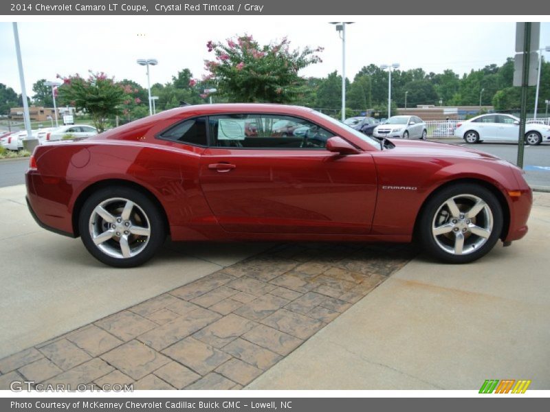 Crystal Red Tintcoat / Gray 2014 Chevrolet Camaro LT Coupe