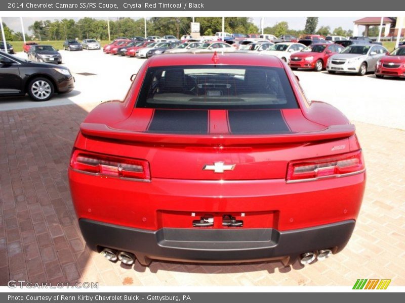 Crystal Red Tintcoat / Black 2014 Chevrolet Camaro SS/RS Coupe