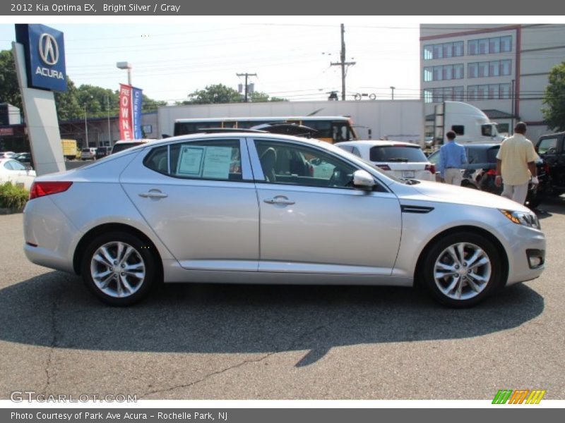 Bright Silver / Gray 2012 Kia Optima EX