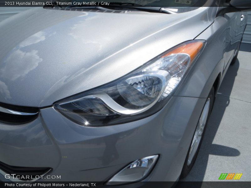 Titanium Gray Metallic / Gray 2013 Hyundai Elantra GLS