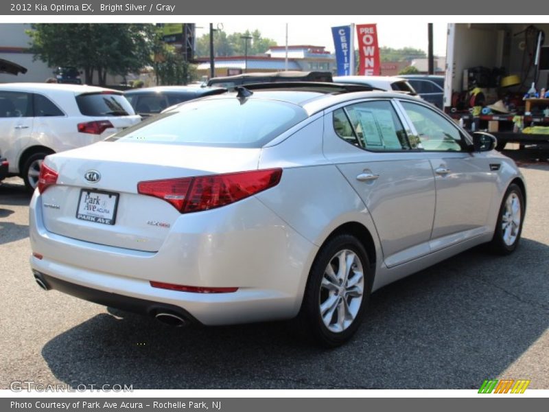 Bright Silver / Gray 2012 Kia Optima EX