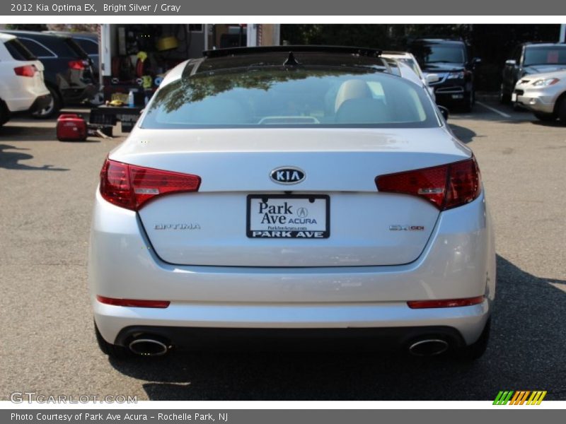 Bright Silver / Gray 2012 Kia Optima EX