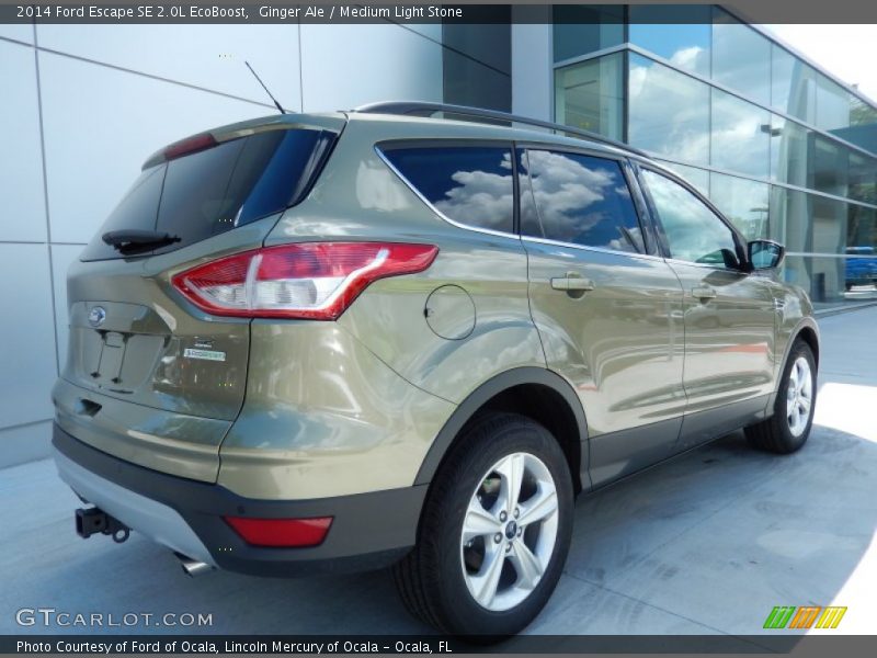 Ginger Ale / Medium Light Stone 2014 Ford Escape SE 2.0L EcoBoost
