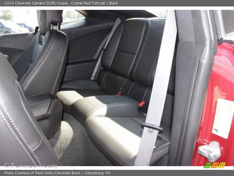 Rear Seat of 2014 Camaro SS/RS Coupe