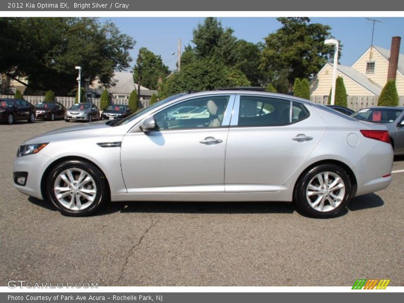 Bright Silver / Gray 2012 Kia Optima EX