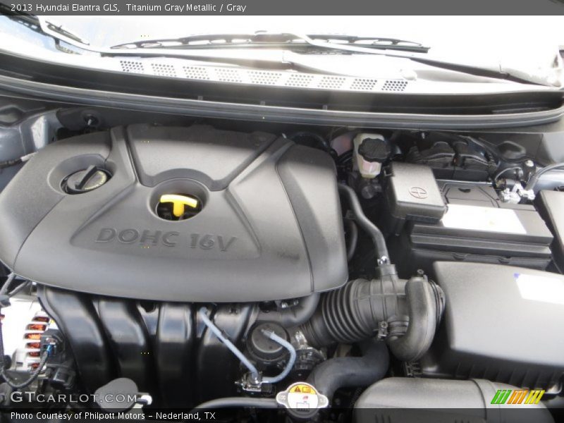 Titanium Gray Metallic / Gray 2013 Hyundai Elantra GLS